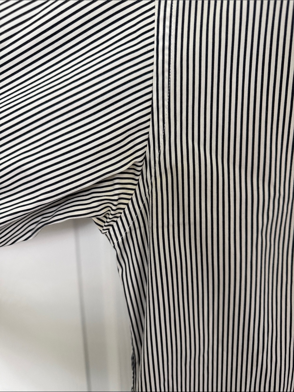 Ralph Lauren Asymmetrical Black and White Polo, Size L - Picture 4 of 6